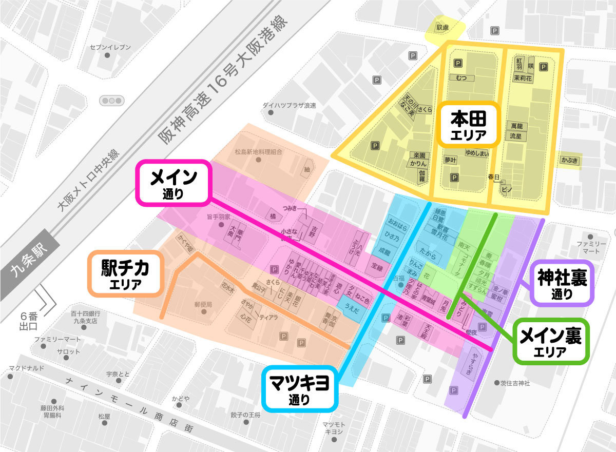 松島新地の地図