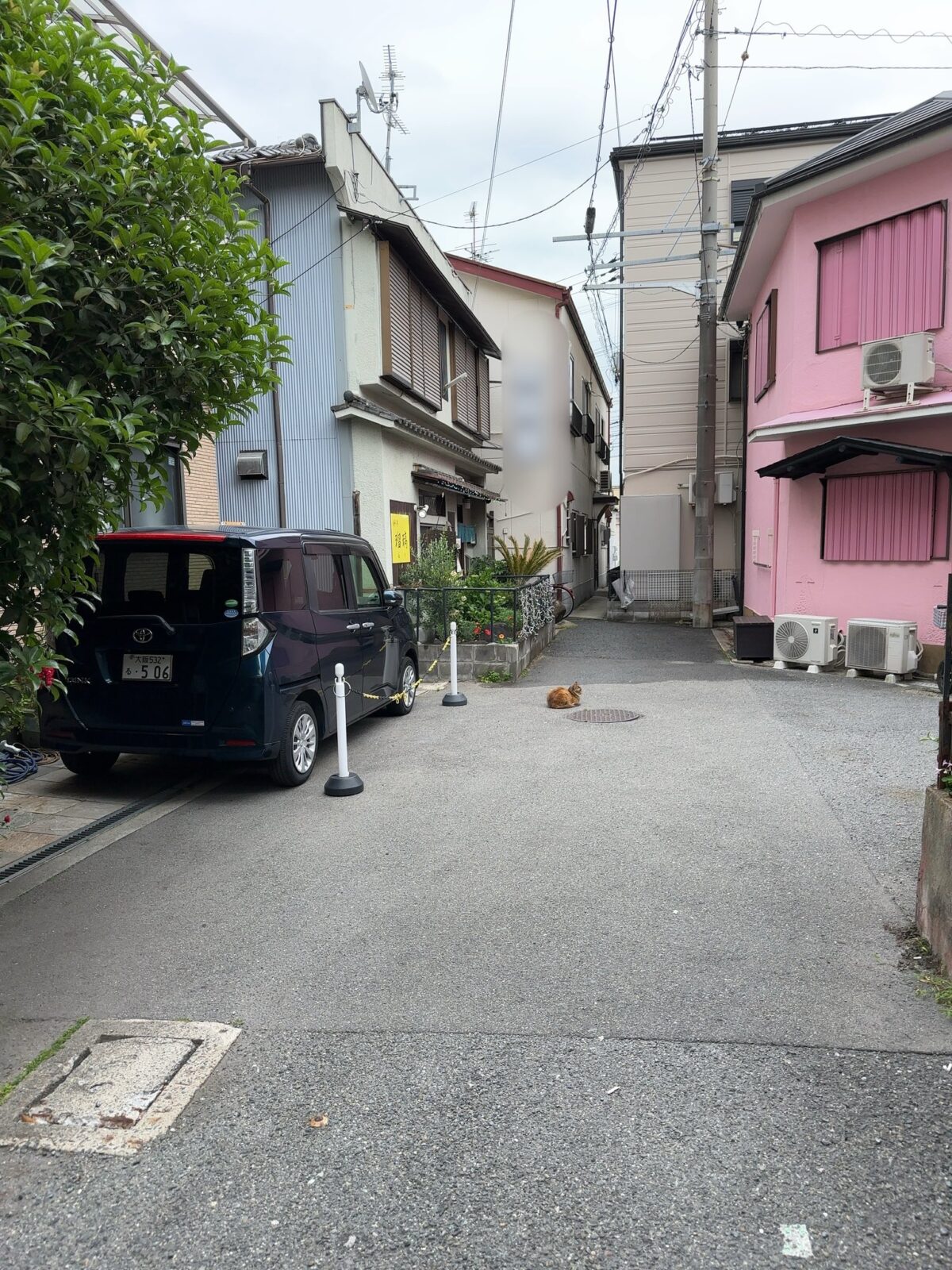 2024年5月15日、14時頃の滝井新地の風景