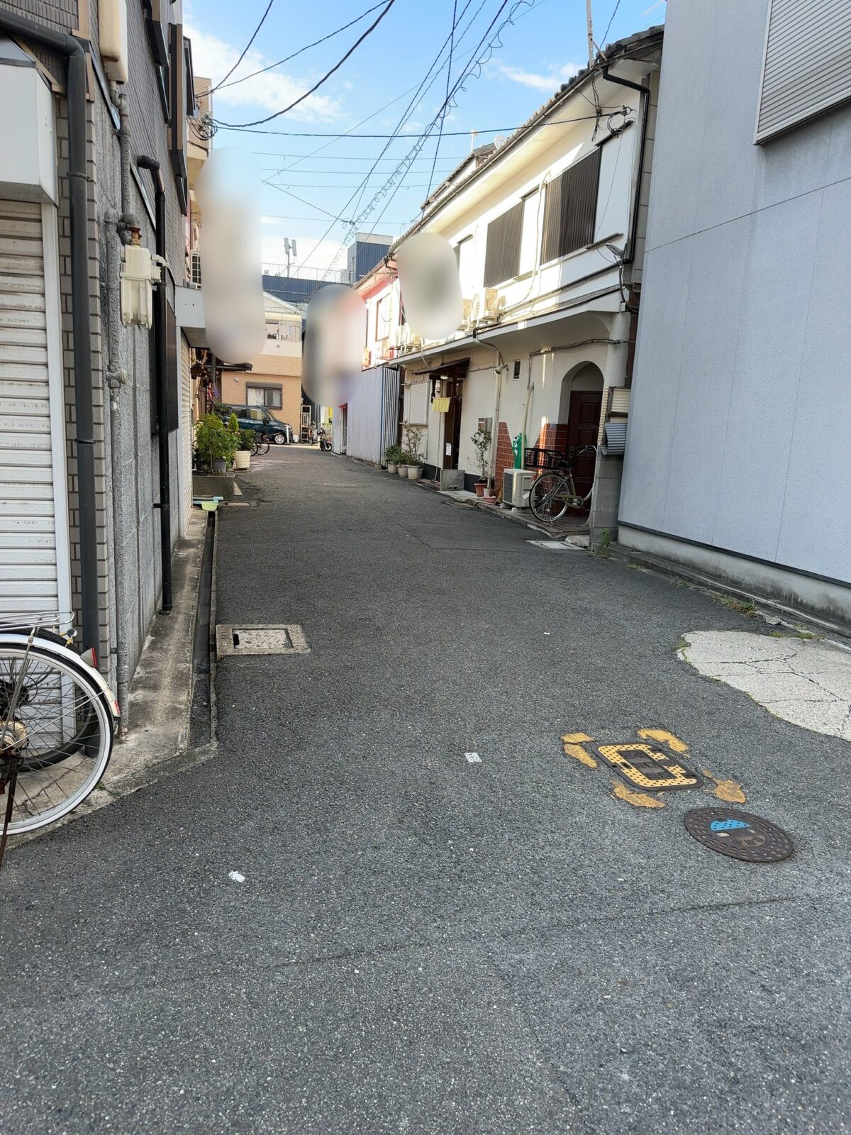 2024年6月3日月曜日16時頃の滝井新地の風景